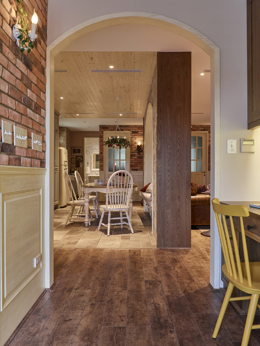 南航碧花园别墅360平米田园风格装修案例-花园玄关 南航碧花园别墅360平米田园风格装修案例-花园玄关